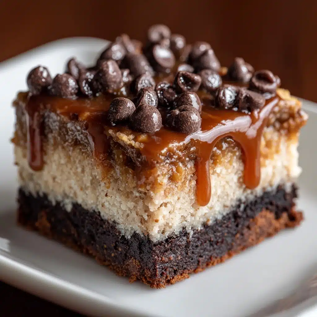 German Chocolate Poke Cake Recipe - Recipe Image