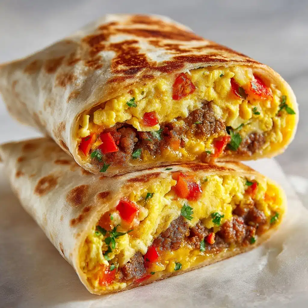 Freezer Breakfast Burritos Recipe - Recipe Image