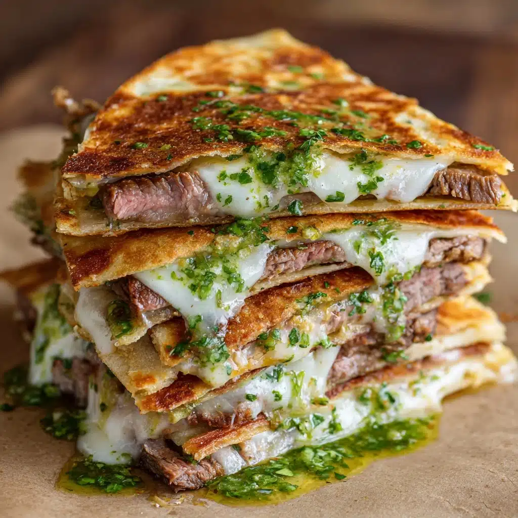 Chimichurri Steak Quesadillas Recipe - Recipe Image