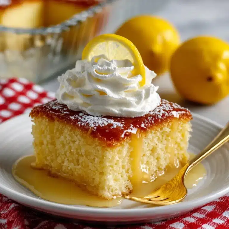 Luscious Lemon Pudding Cake Recipe