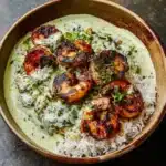 Zesty Shrimp & Avocado Rice Bowls with Cilantro Lime Sauce Recipe