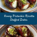 Honey Pistachio Ricotta Stuffed Dates Recipe