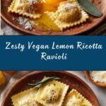 Vegan Lemon Ricotta Ravioli Recipe