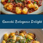Gnocchi Bolognese Recipe