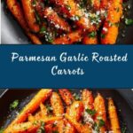 Parmesan Garlic Roasted Carrots Recipe