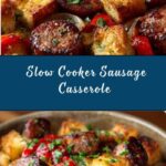 Slow Cooker Sausage Casserole Recipe
