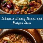 Mujaddara bi Fasolia (Lebanese Kidney Beans and Bulgur Stew) Recipe