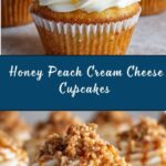Honey Peach Cream Cheese Cupcakes Recipe