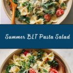 Summer BLT Pasta Salad Recipe