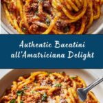 Bucatini all’Amatriciana Recipe