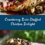 Cranberry and Brie Stuffed Chicken Recipe
