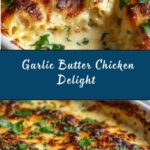 Cheesy Garlic Butter Chicken Recipe