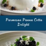 Parmesan Panna Cotta with Balsamic Caviar Pearls Recipe