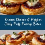 Cream Cheese and Pepper Jelly Puff Pastry Bites Recipe
