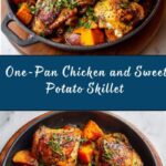 One-Pan Chicken and Sweet Potato Skillet Recipe