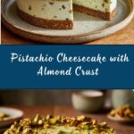 Pistachio Cheesecake with Almond Crust Recipe