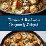 Creamy Chicken & Mushroom Stroganoff Recipe