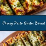 Cheesy Pesto Garlic Bread Recipe