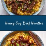 Honey Soy Crispy Beef and Noodles Recipe