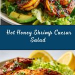 Hot Honey Blackened Shrimp Caesar Salad Recipe