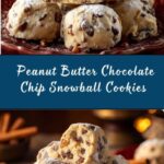Peanut Butter Chocolate Chip Snowball Cookies Recipe