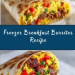 Freezer Breakfast Burritos Recipe