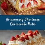 Strawberry Shortcake Cheesecake Rolls Recipe