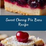 Sweet Cherry Pie Bars Recipe