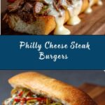 Philly Cheese Steak Burgers Recipe