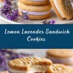 Lemon Lavender Sandwich Cookies Recipe