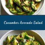Easy Cucumber Avocado Salad Recipe