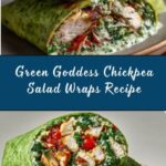 Green Goddess Chickpea Salad Wraps Recipe