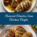 Charred Cilantro Lime Chicken Thighs Recipe