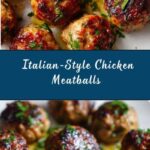 Italian-Style Chicken Meatballs Recipe