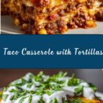 Taco Casserole with Tortillas Recipe