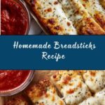 Homemade Cheesy Breadsticks Recipe