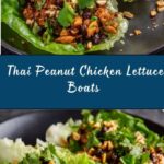 Thai Peanut Chicken Lettuce Boats Recipe