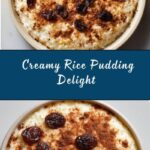 Creamy Rice Pudding Recipe