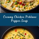 Creamy Chicken Poblano Pepper Soup Recipe