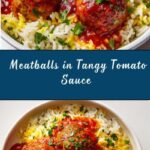 Meatballs With Tomato Sauce and Rice Recipe