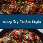 Honey Soy Baked Chicken Thighs Recipe
