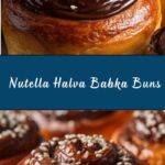 Nutella Halva Babka Buns Recipe