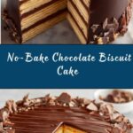 No-Bake Chocolate Biscuit Cake Recipe