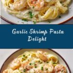 Creamy Garlic Shrimp Pasta Recipe