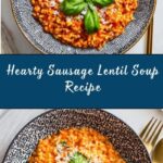 Sausage Lentil Soup Recipe