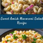 Sweet Amish Macaroni Salad Recipe