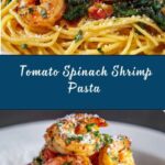 Tomato Spinach Shrimp Pasta Recipe