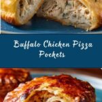 Homemade Buffalo Chicken Pizza Pockets Recipe