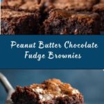 Peanut Butter Chocolate Fudge Brownies Recipe