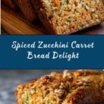 Spiced Zucchini Carrot Bread Recipe